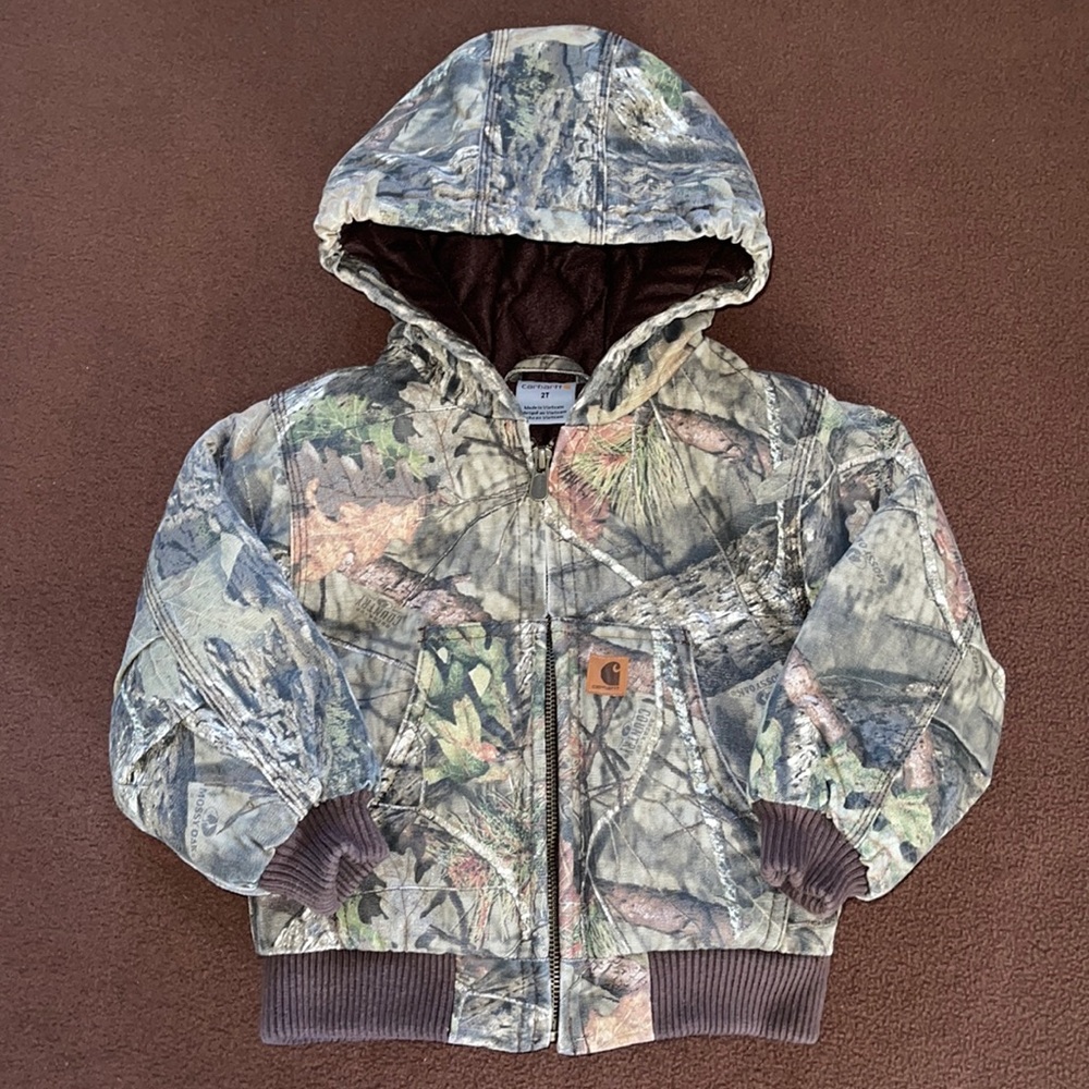 2T Carhartt camouflage jacket